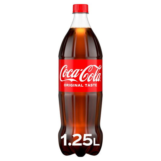 Coca-Cola Original Taste 1.25L (1.25Ltr × 12 × 1)
