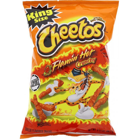 CHEETOS FLAMIN HOT 3.5OZ