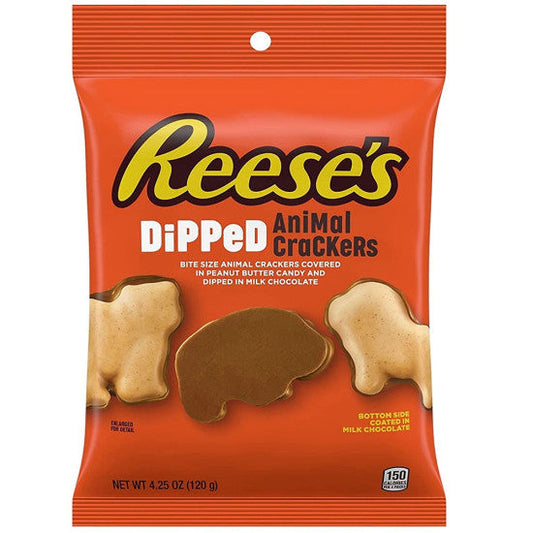 REESE'S DIPPED ANIMAL CRACKERS PEG BAG