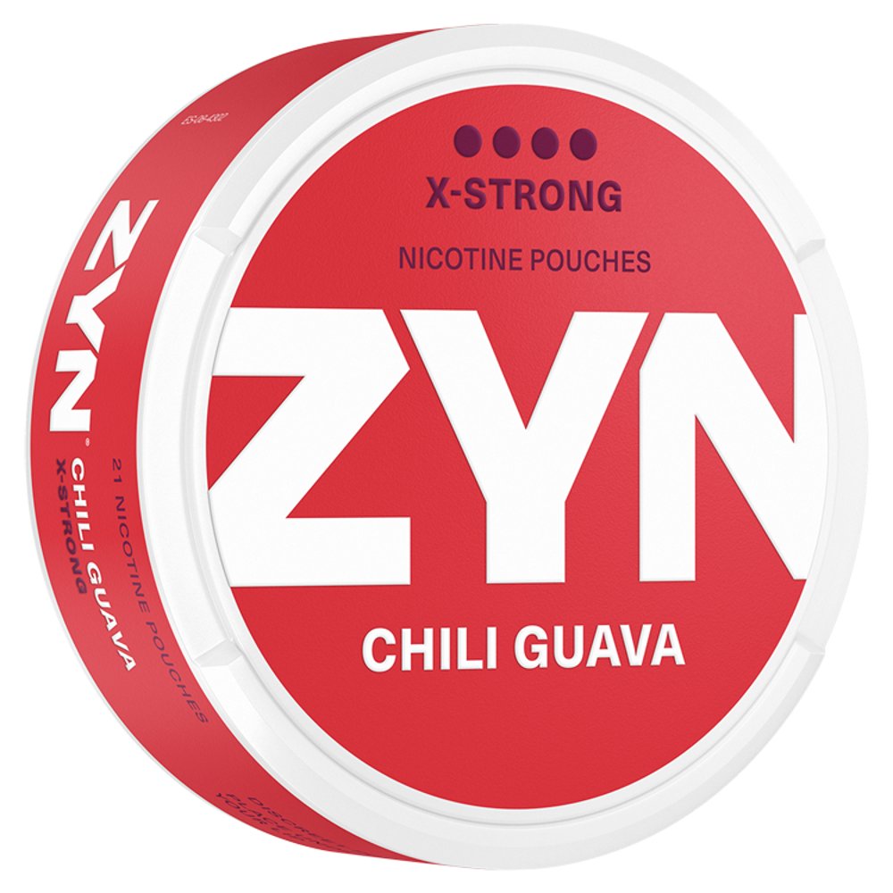 ZYN Chili Guava X Strong Nicotine Pouches (11Mg × 5 × 1)