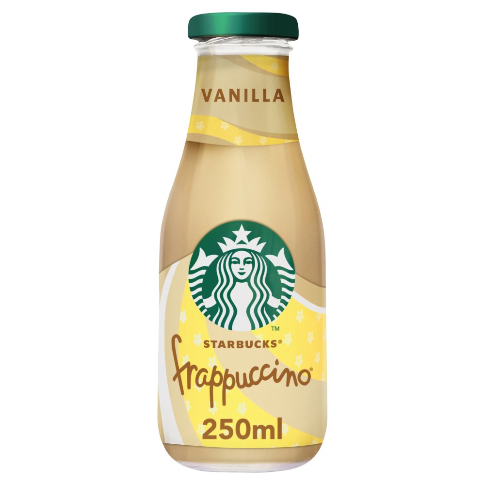 Starbucks Frappuccino Vanilla Flavour (250ml × 8 × 1)