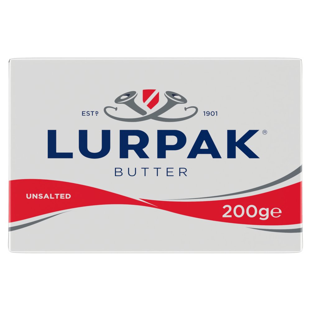 Lurpak Unsalted Butter (200g × 10 × 1)