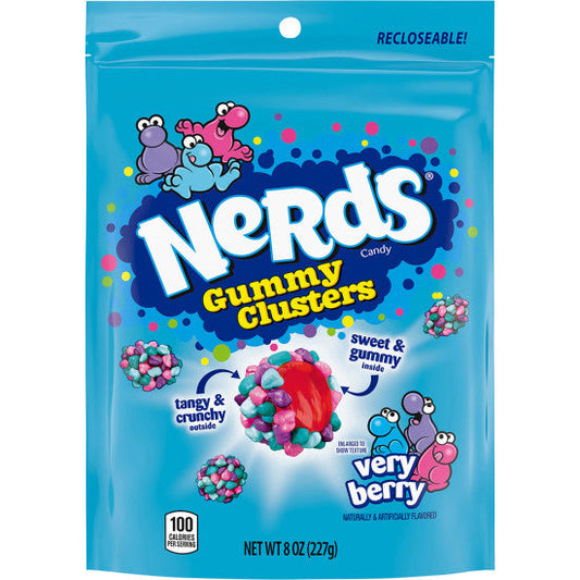 NERDS GUMMY CLUSTERS VERY BERRY