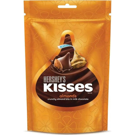 HERSHEYS KISSES ALMONDS