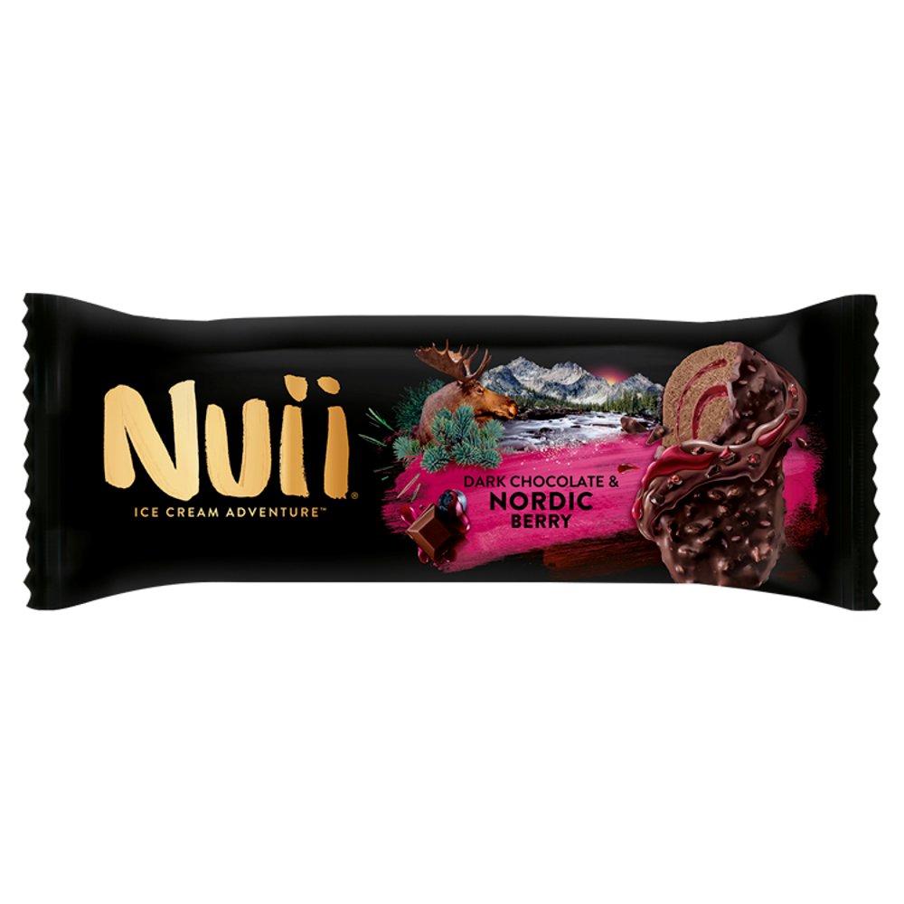 Nuii Ice Cream Adventure Dark Chocolate & Nordic Berry (90ml × 20 × 1)