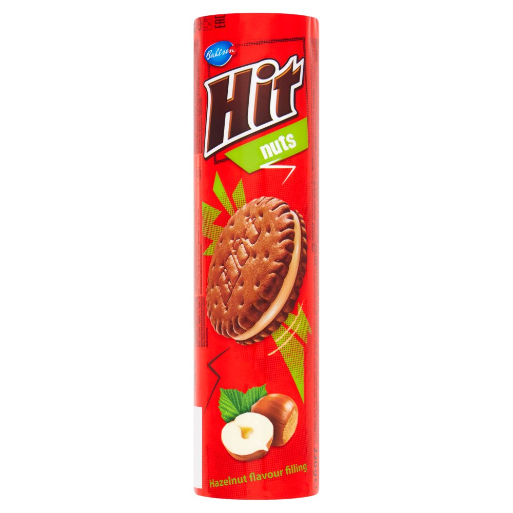 Bahlsen Hit Nuts Hazelnut Flavour Filling (220g × 12 × 1)