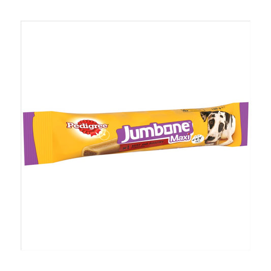 Pedigree Jumbone Maxi Adult Large Dog Treat Beef & Poultry 1 Chew (1stk × 12 × 1)