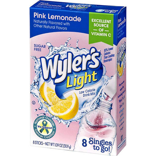 WYLERS LIGHT 2 GO PINK LEMONADE