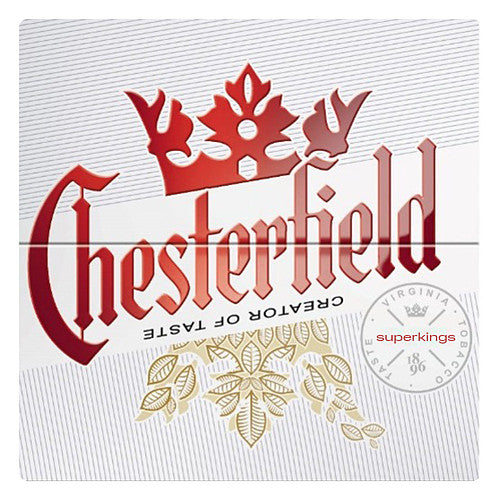 Chesterfield Red Superking Cigarettes (20s × 10 × 1)