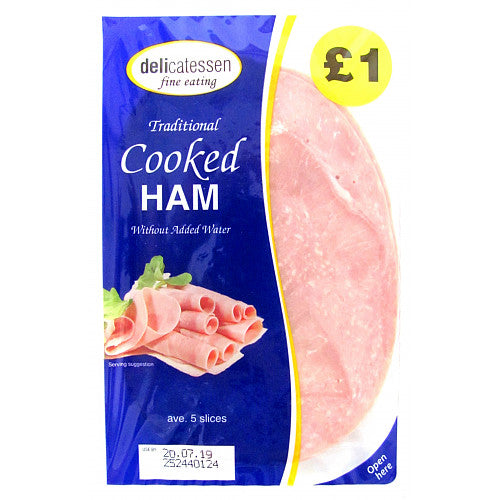 Delicatessen Fine Eating Traditional Cooked Ham (90g × 10)