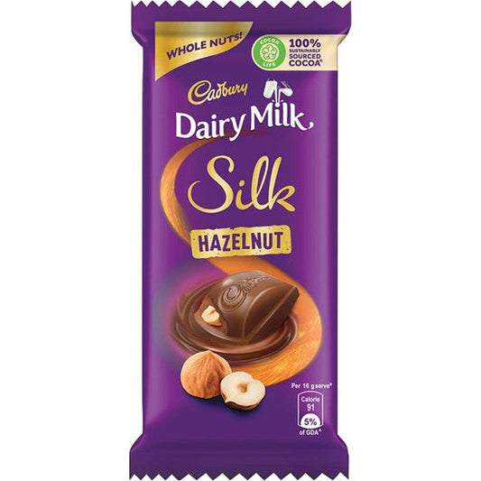 CADBURY HAZELNUT SILK