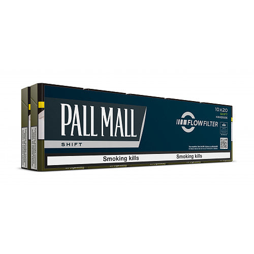 Pall Mall Shift Cigarettes (20s × 10 × 1)