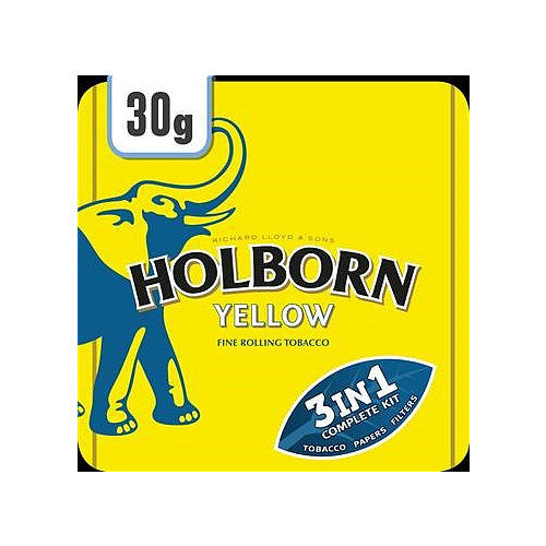 Holborn Yellow 3-in-1 Pouch (30g × 5 × 1)