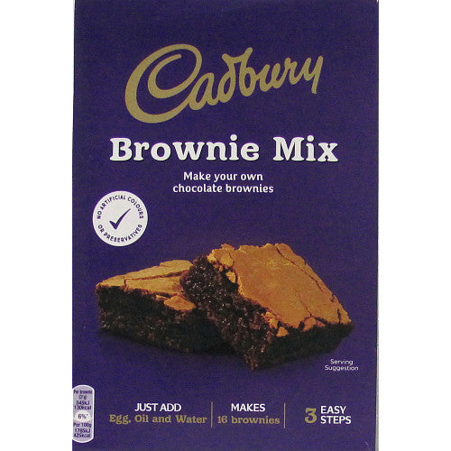 Cadbury Chocolate Brownie Cake Mix (350g × 5 × 1)