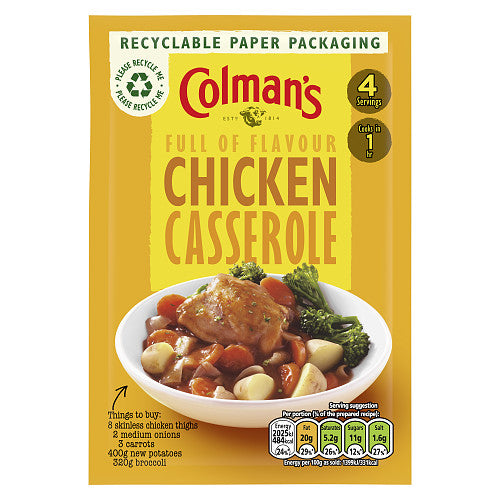 Colman's Recipe Mix Chicken Casserole (Sch × 16 × 1)