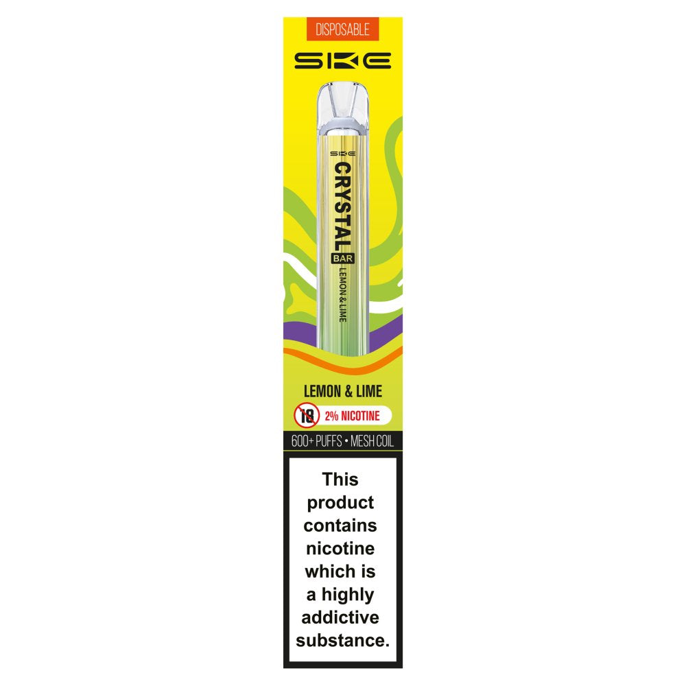 SKE Crystal Bar Lemon & Lime (2ml × 10 × 1)