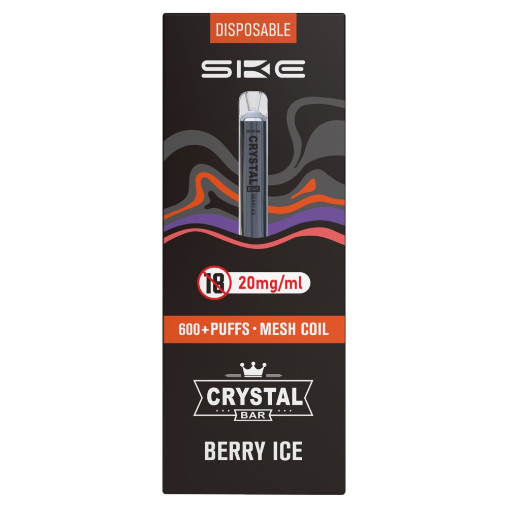 SKE Crystal Bar 10 Disposable Berry Ice (2ml × 10 × 1)