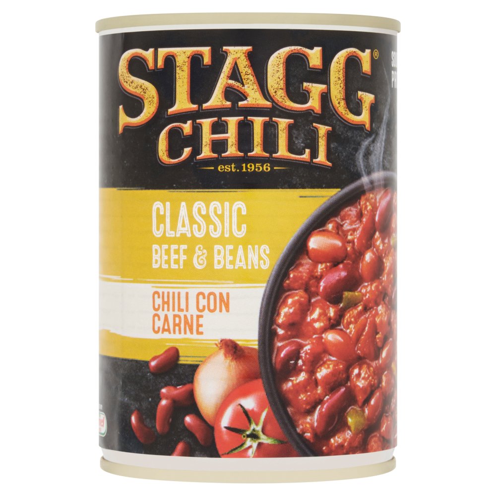 Stagg Chili Classic Beef & Beans Chili Con Carne (400g × 6 × 1)