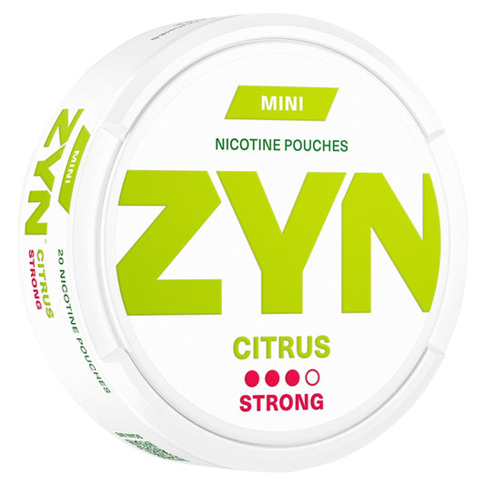 ZYN Citrus Mini Strong Nicotine Pouches (6Mg × 5 × 1)