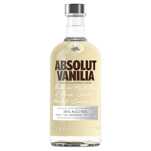 Absolut Vanilia - Vanilla Flavoured Vodka 70cl (70Cl × 1)