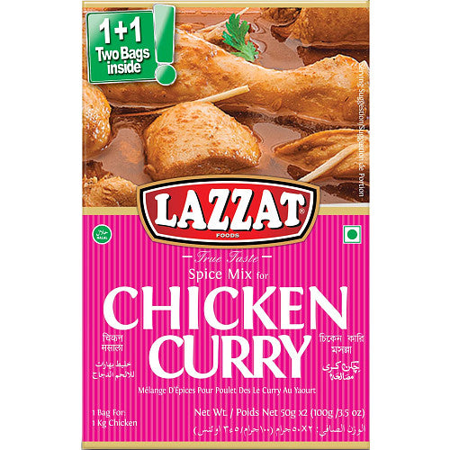 Lazzat Chicken Curry (100g × 6 × 1)