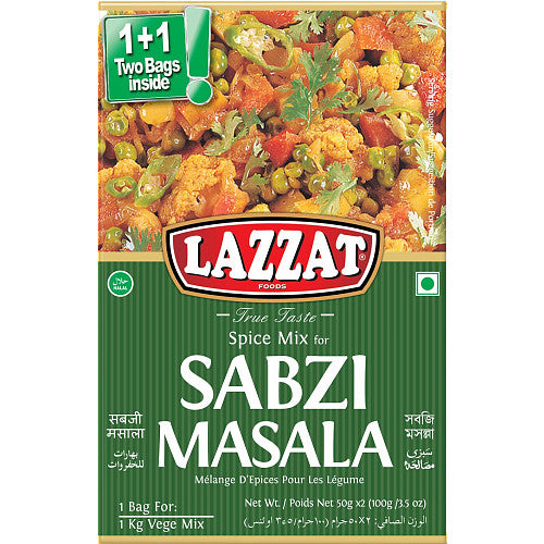 Lazzat Sabzi Masala (100g × 6 × 1)