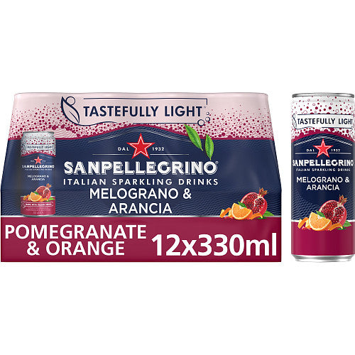 San Pellegrino Pomegranate & Orange (330ml × 12 × 1)