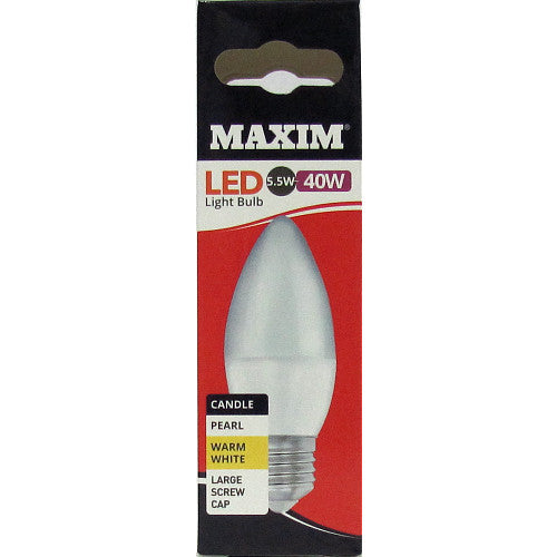 Maxim Led Wm White 10s (40W × 10 × 5)