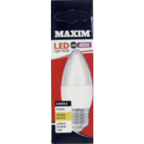 Maxim Cdl Wm White 10s (40W × 10 × 5)