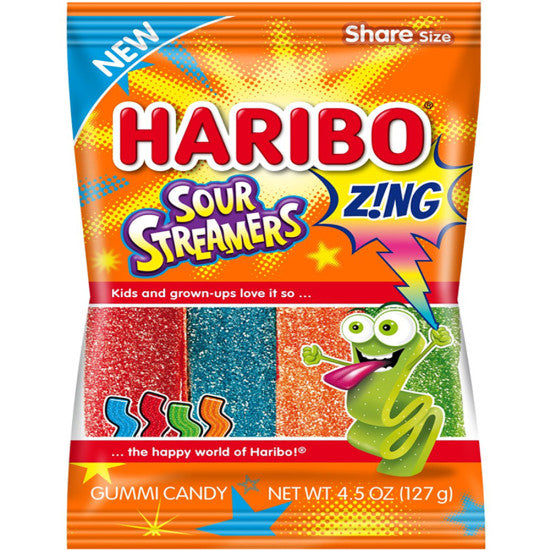 HARIBO ZING SOUR STREAMERS