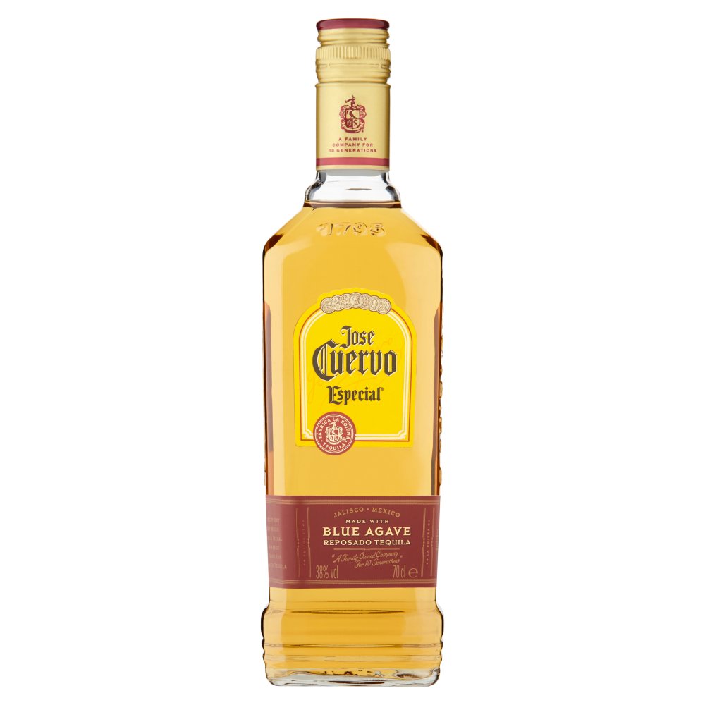 Jose Cuervo Especial Reposado Tequila 70cl (70Cl × 6)