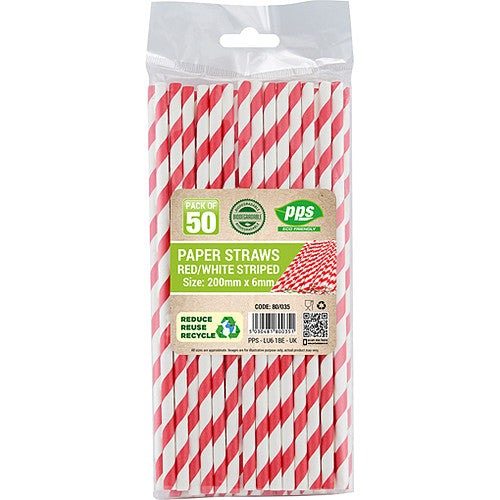 Pps Paper Straws (50s × 40)