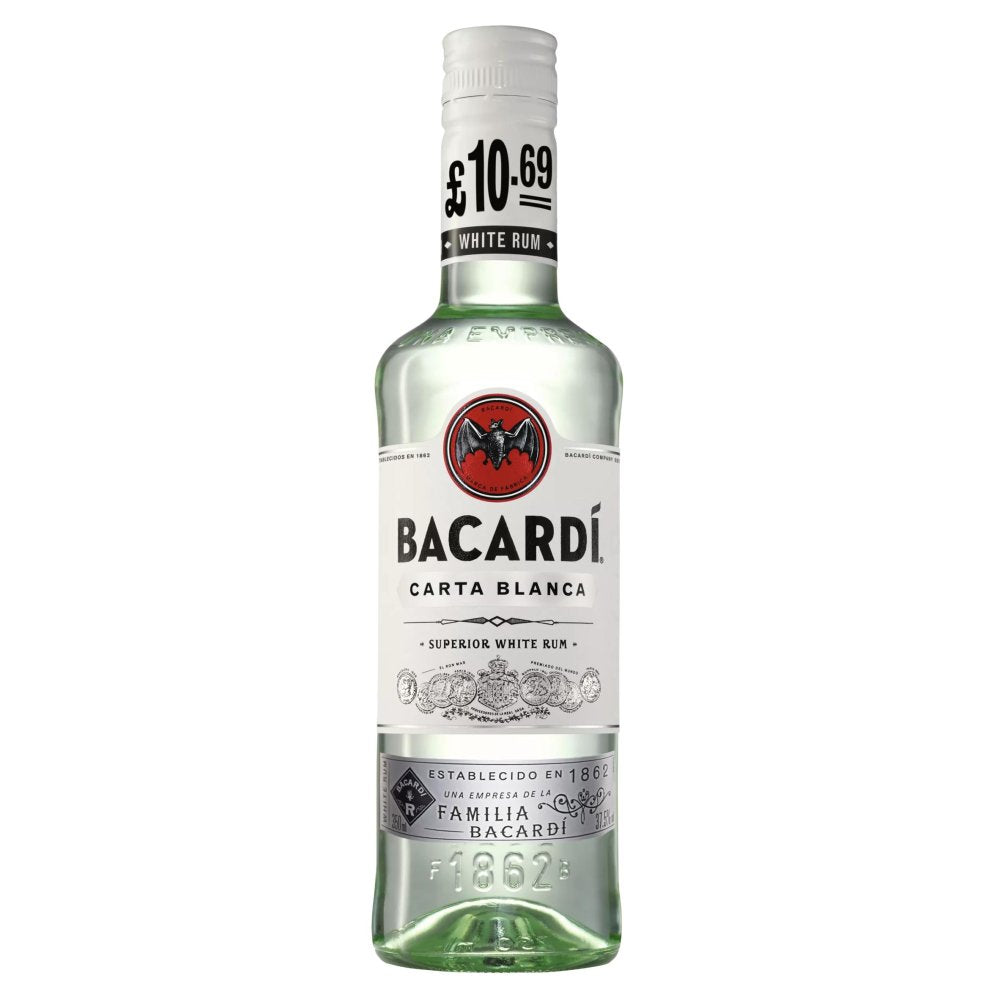 BACARDÍ Carta Blanca Superior White Rum, 35cl (35Cl × 6)