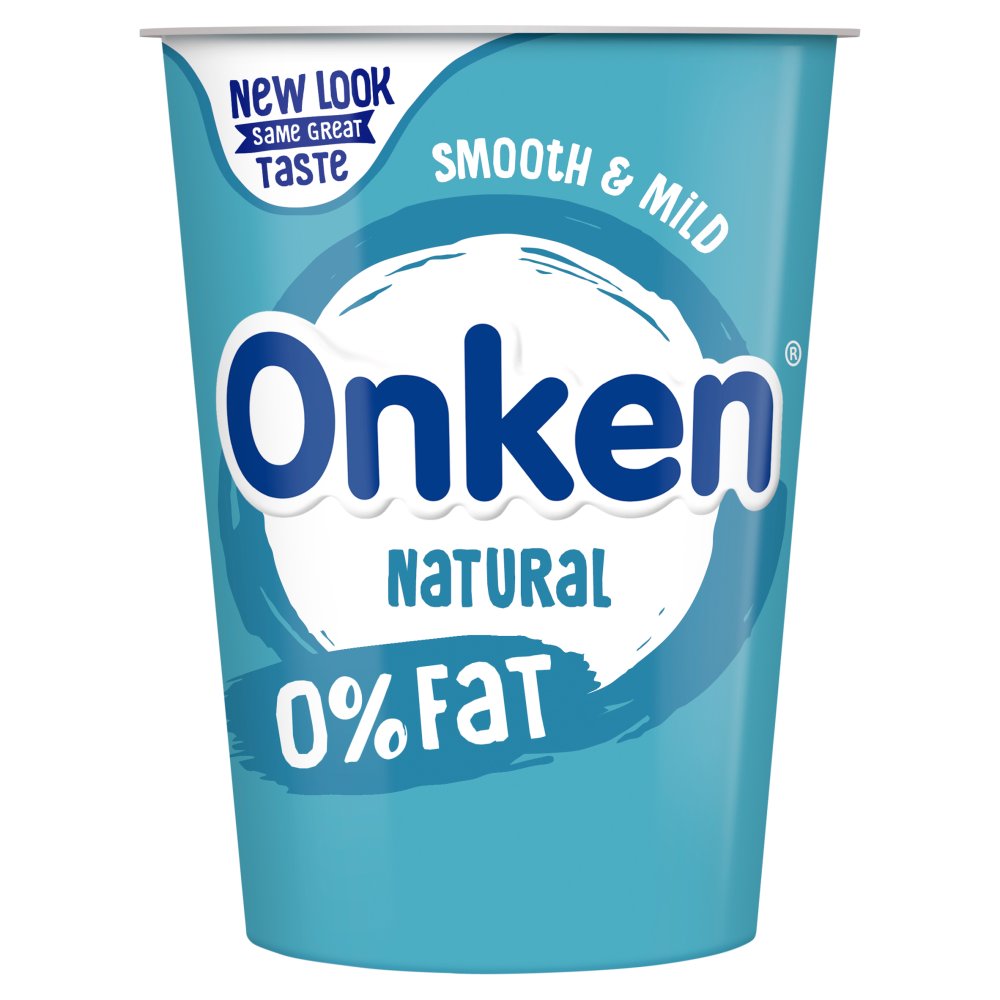 Onken 0% Fat Natural Yogurt (450g × 6)