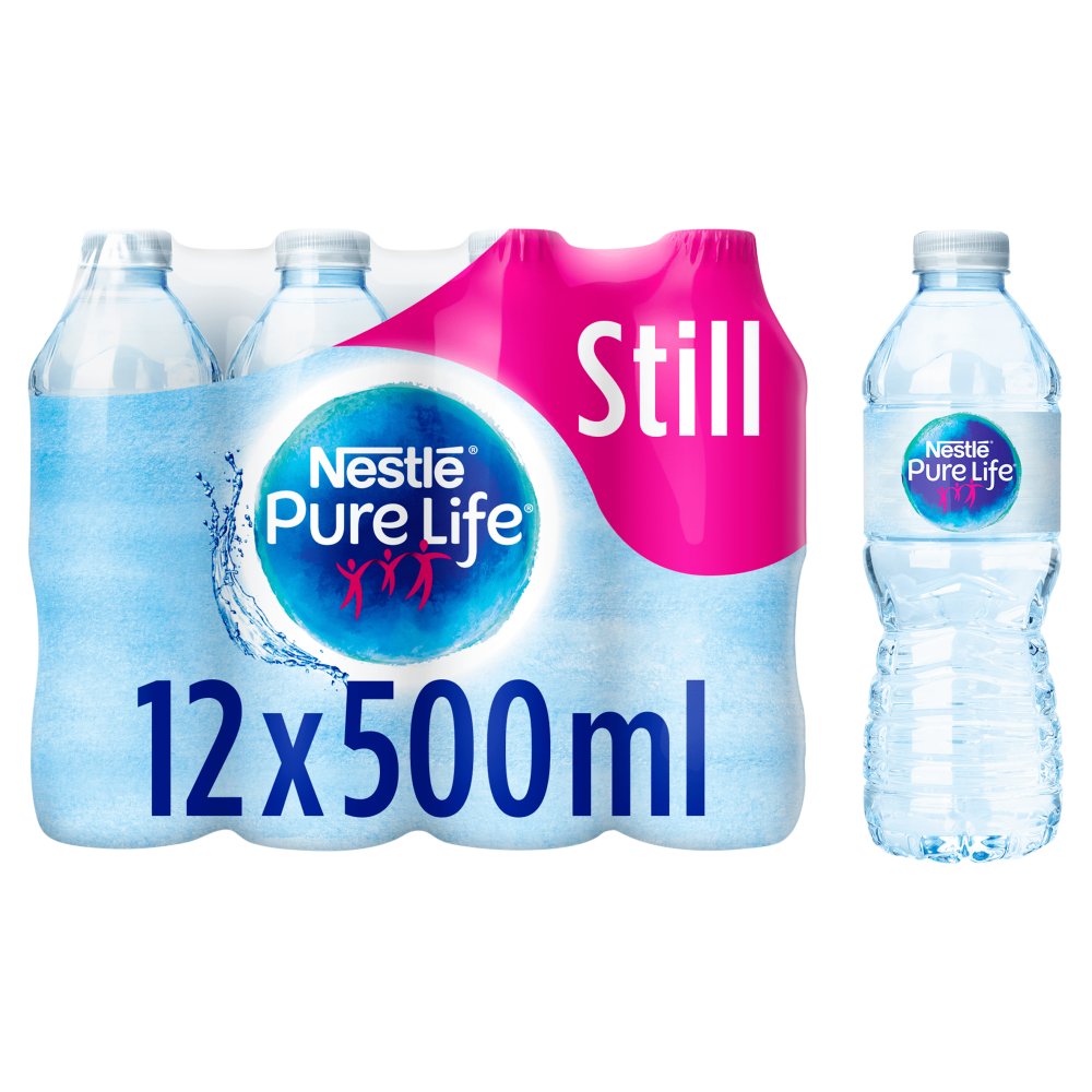 Nestle Pure Life Still Spring Water 12x (50Cl × 1)