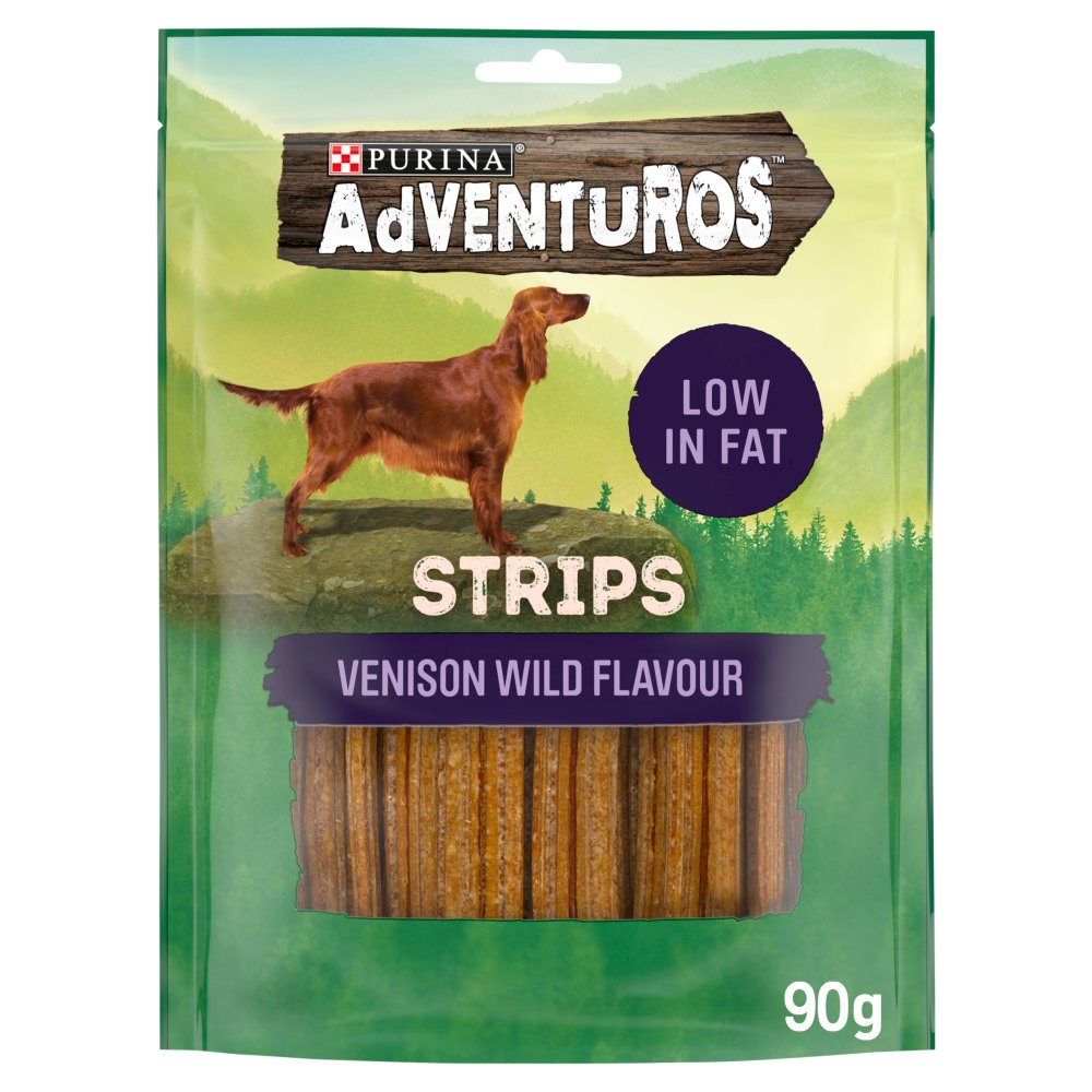 Adventuros Strips Venison Wild Flavour (90g × 6 × 1)