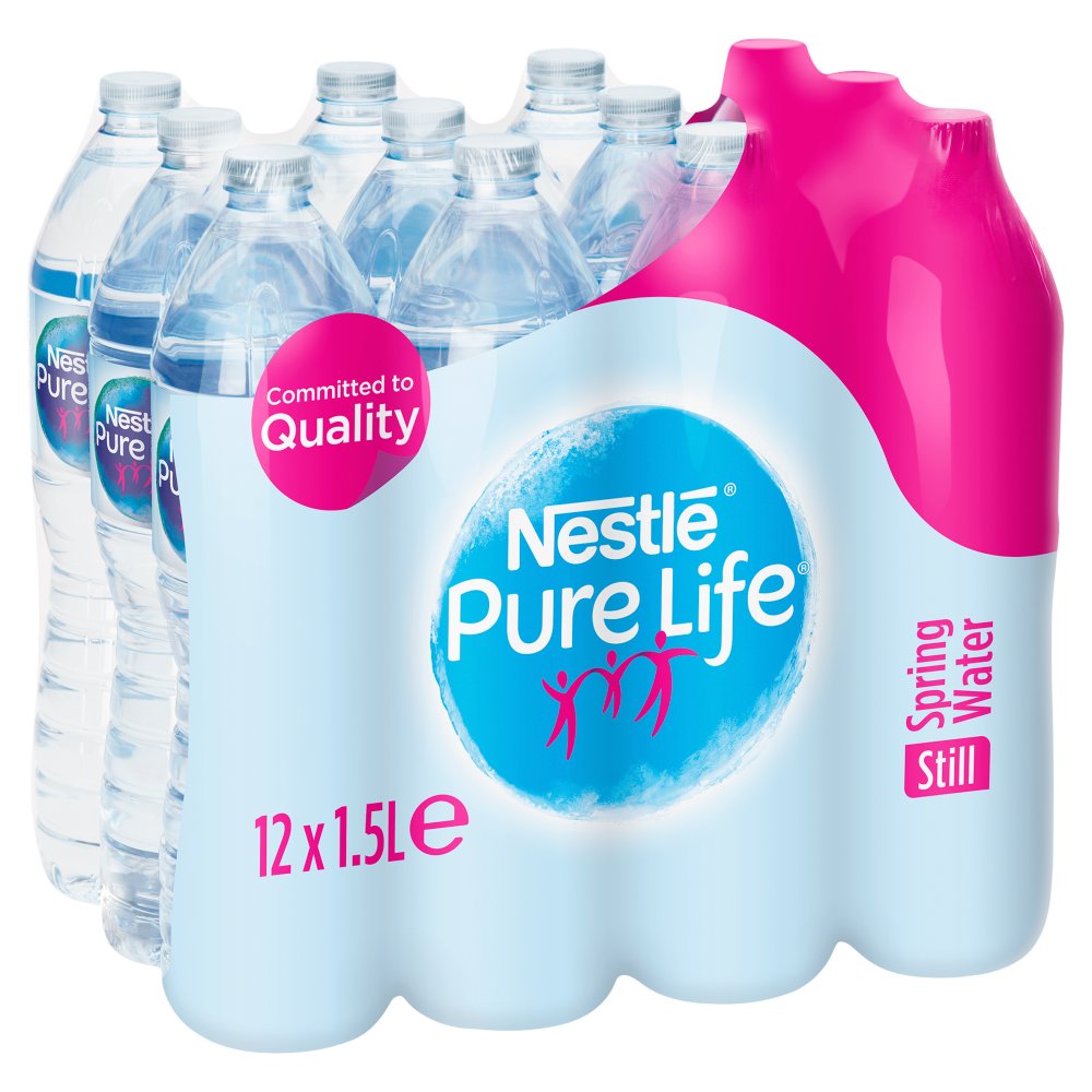 Nestle Pure Life Still Spring Water 12x1.5L