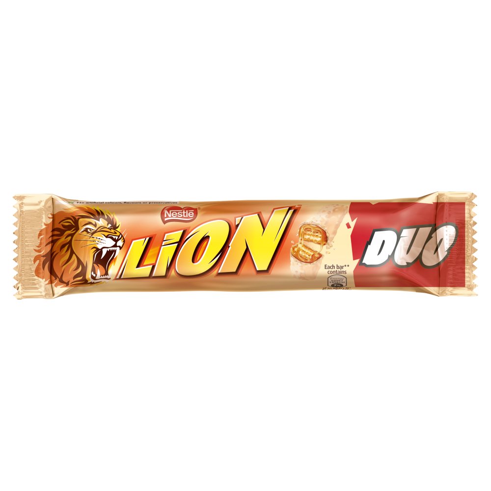 Lion White Chocolate Duo Bar (Std × 28 × 1)