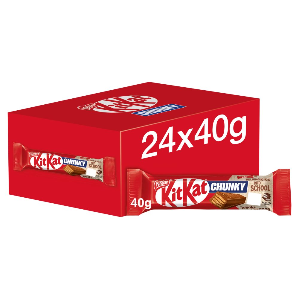 KitKat Chunky Milk Chocolate Bar (Std × 24 × 1)