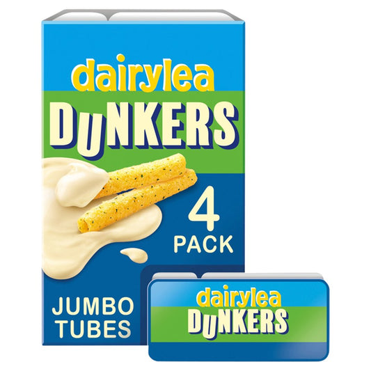 Dairylea Dunkers Jumbo Tubes Cheese Snacks Pack (41g × 6)