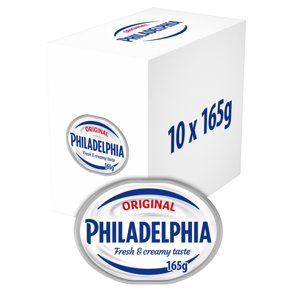 Philadelphia Original Soft Cheese (165g × 10)