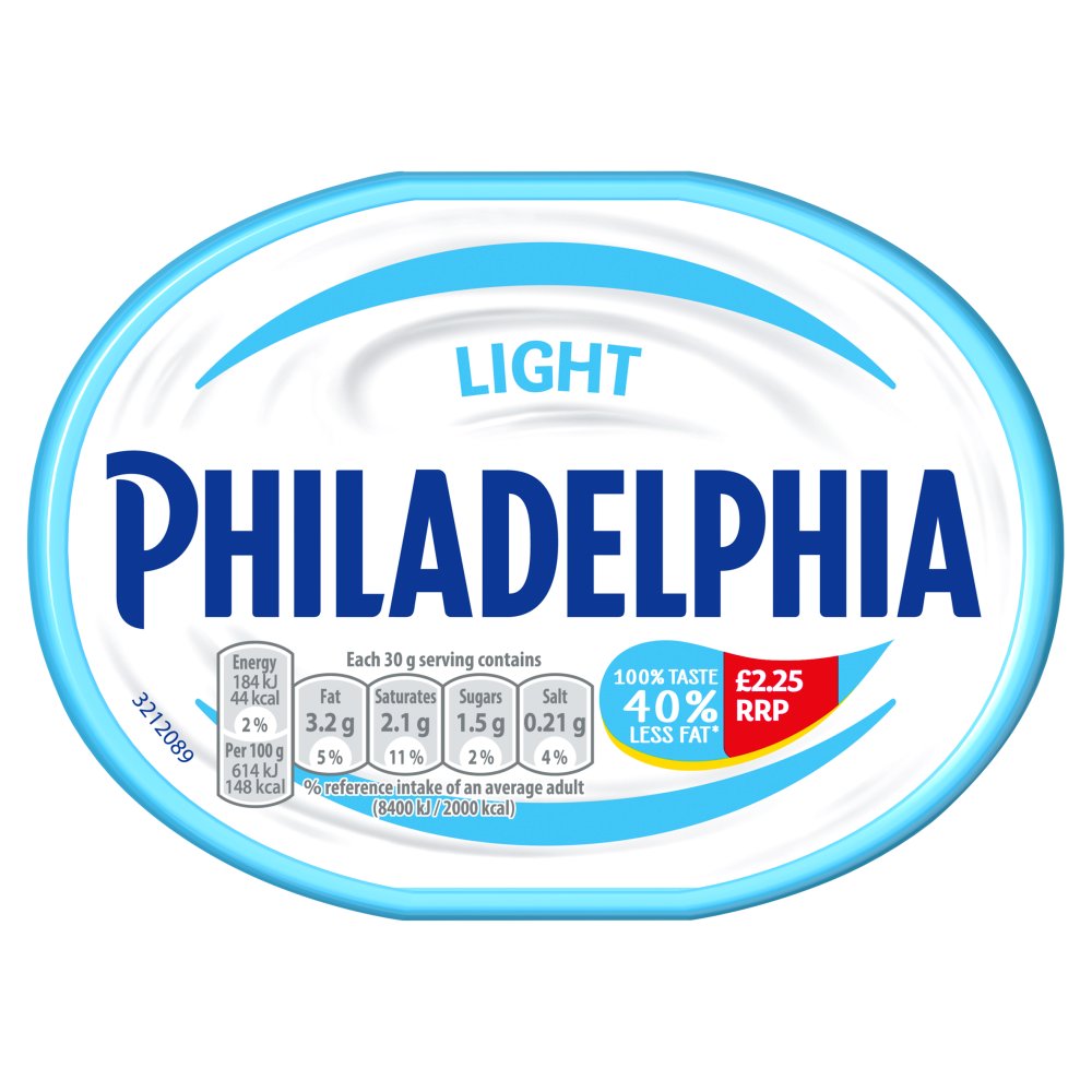 Philadelphia Light Soft Cream Cheese £2.PMP (165g × 10)