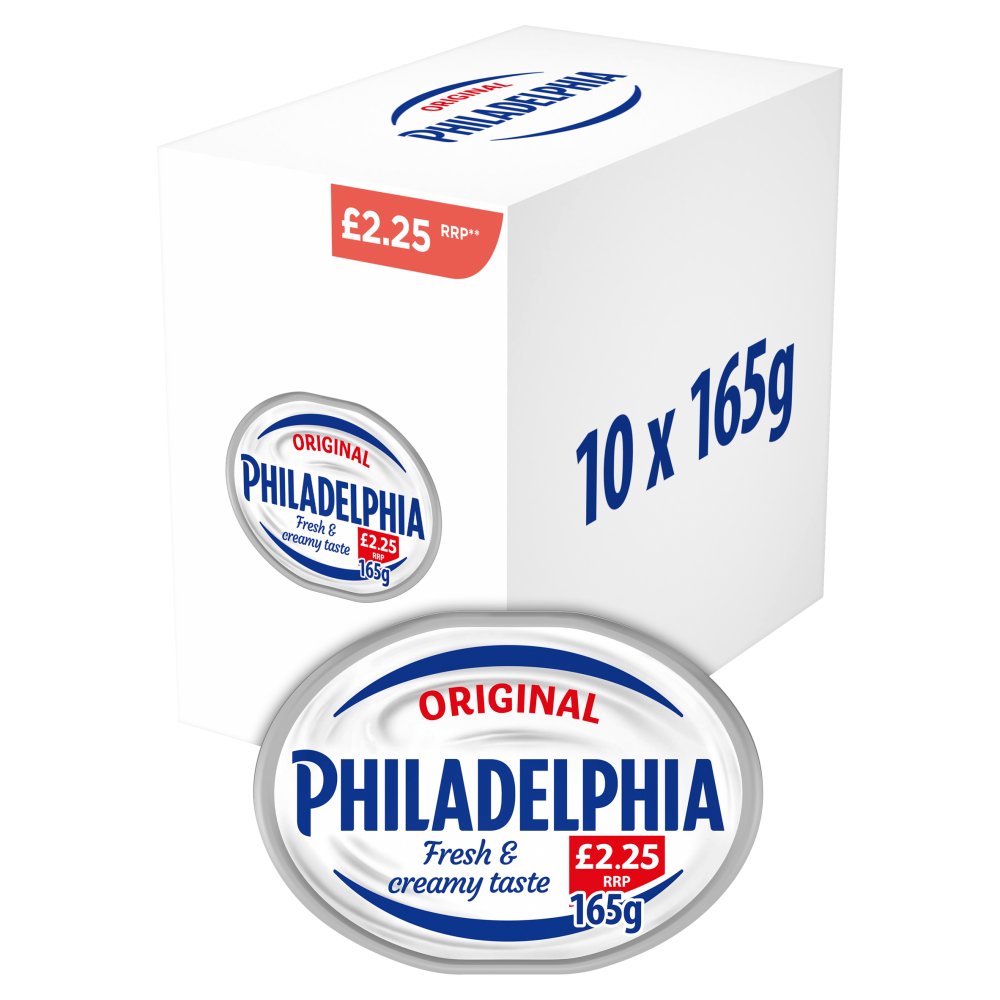 Philadelphia Original Soft Cheese £2.PMP (165g × 10)