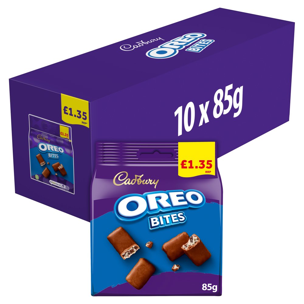 Cadbury Oreo Bites Chocolate Bag £1.35 PMP (85g × 10 × 1)
