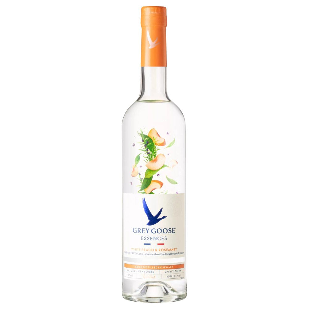 GREY GOOSE Essences White Peach & Rosemary Vodka Based Spirit Drink, 70cl (70Cl × 6)