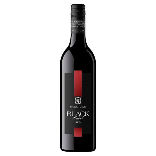 McGuigan Black Label Red Australian Wine 75cl (75Cl x 6)