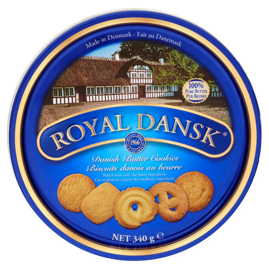 Royal Dansk Danish Butter Cookies (340g × 6)