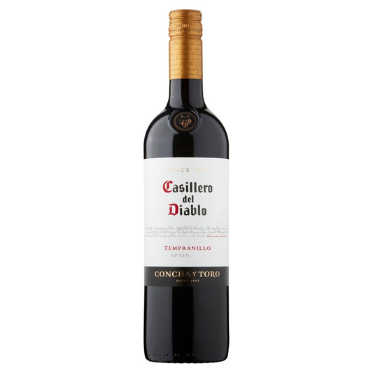 Casillero del Diablo Tempranillo Red Wine Spain 75cl (75Cl x 6)