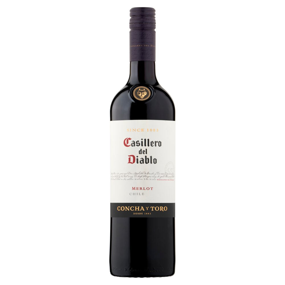 Casillero del Diablo Merlot 75cl (75Cl x 6)