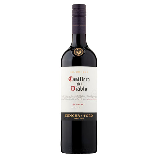 Casillero del Diablo Merlot 75cl (75Cl x 6)